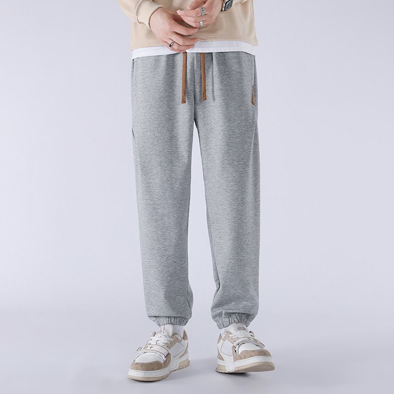 2023-as Pamut Férfi Alkalmi Nadrág Bő Leggings Melegítőnadrág
