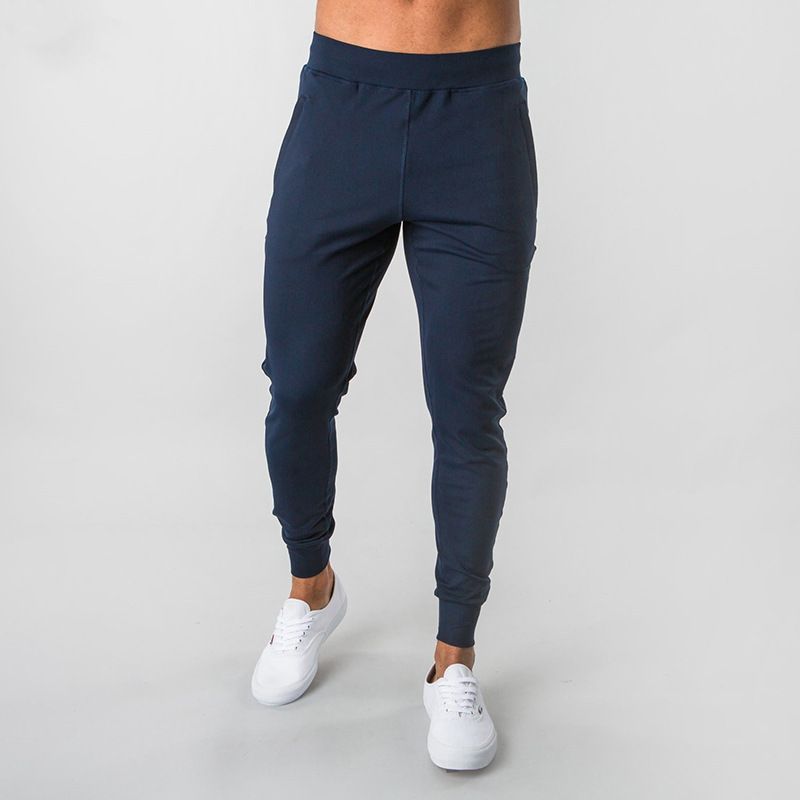 Sweatpants Férfi Nadrág Elasztikus Slim Fit Kis Láb